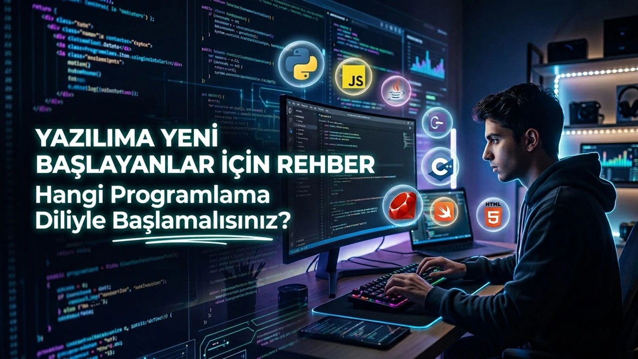 Yazılıma Yeni Başlayanlar İçin Rehber: Hangi Programlama Diliyle Başlamalısınız?