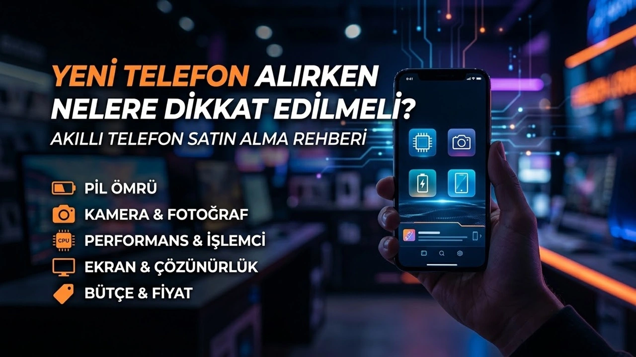 Yeni Telefon Alırken Nelere Dikkat Edilmeli? Akıllı Telefon Satın Alma Rehberi